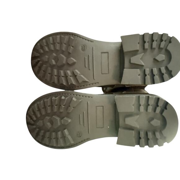 NWT & Box Kara Taupe Taipei B52 Bu Bulldog Boots Brown w/Wool at Ankle. 8.5 - Picture 6 of 7